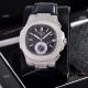 Japan Grade Patek Philippe Nautilus Chrono Watches Diamond Silver Case (5)_th.jpg